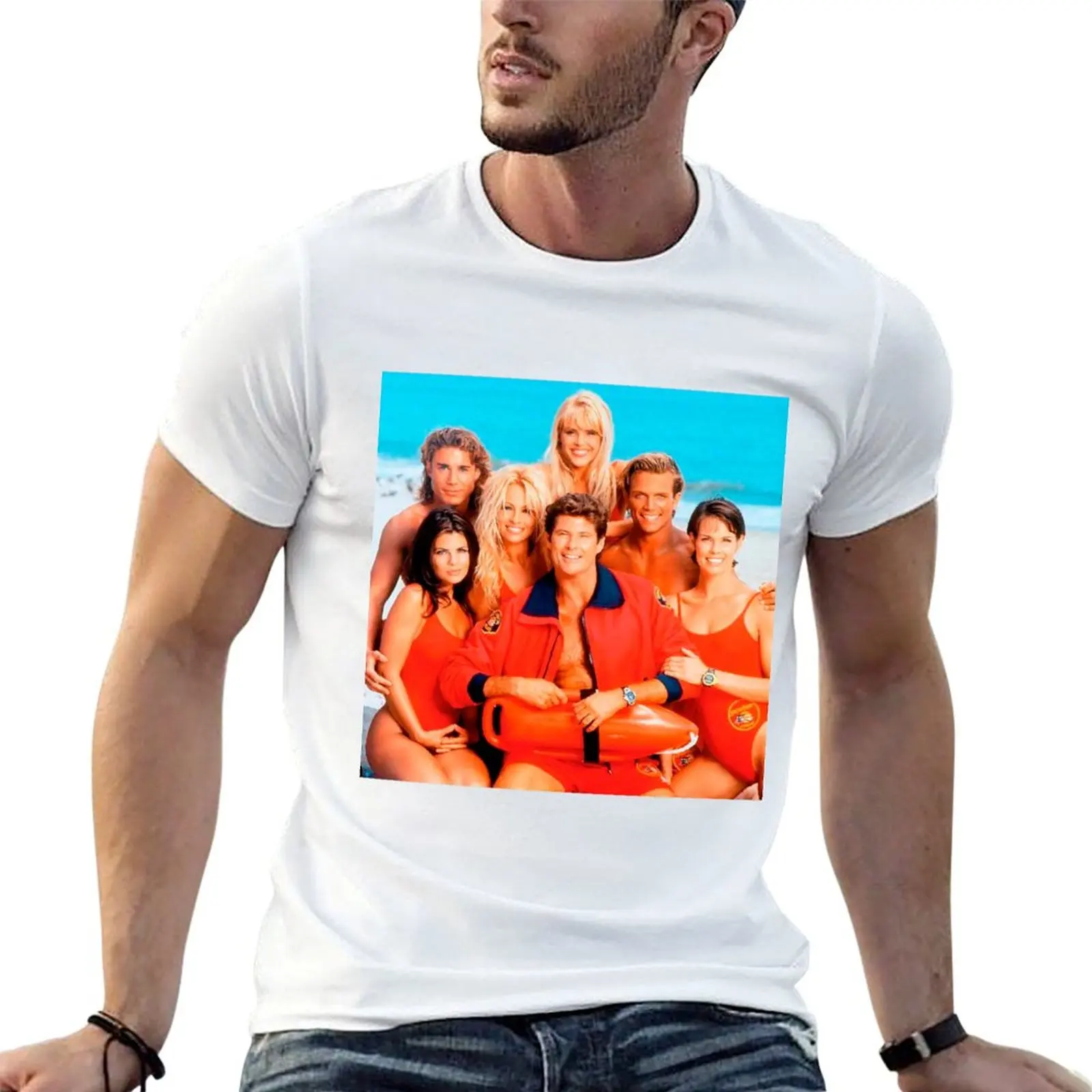 

Baywatch T-Shirt man t shirt cotton high quality t shirt personalised T-Shirt