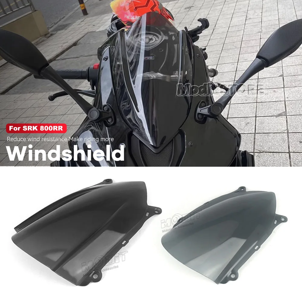 

For QJMotor SRK 800RR QJ Motor SRK800RR srk800rr Motorcycle Accessories Windshield Windscreen Front Wind Deflector