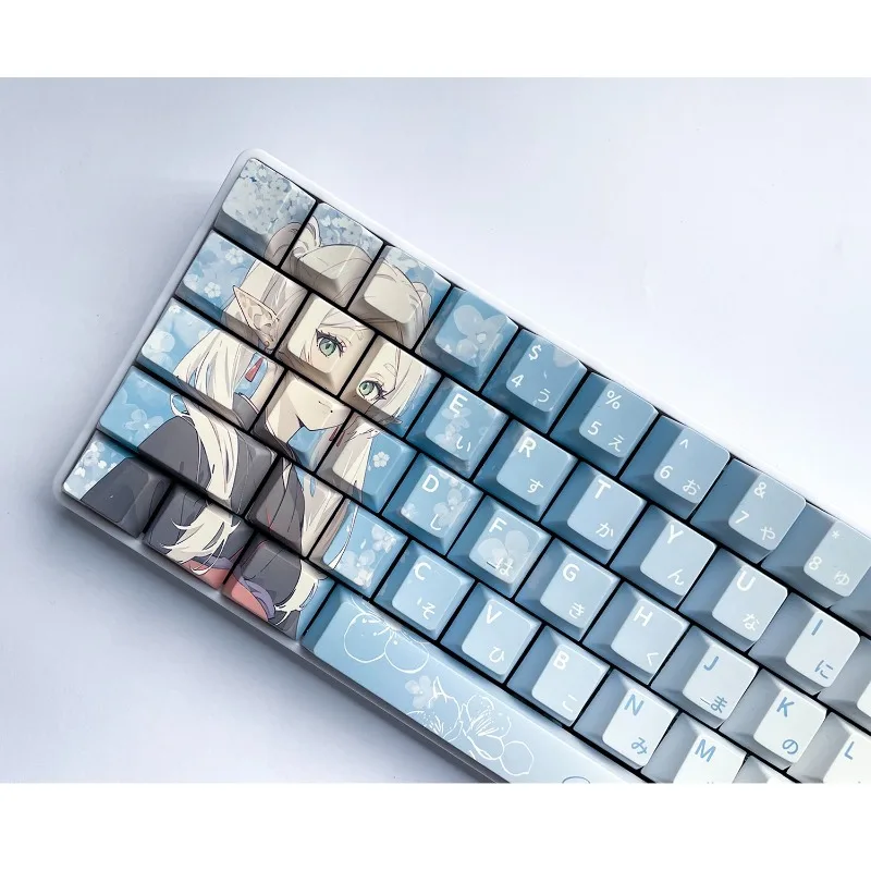 Frieren: Beyond Journey's End PBT material five sided sublimation process personalized anime original factory height keycaps