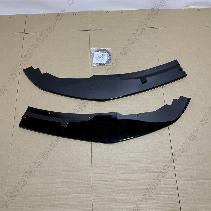 BMW 1 시리즈 F20 F21 118i 120d 120i M135i LCI M 스포츠 2012-2014 자동차 앞 범퍼 립 스포일러 스플리터 디퓨저 바디 키트 썸네일 4