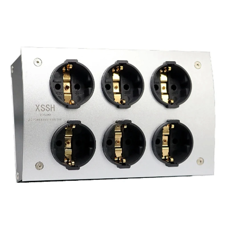 

Hifi Audio E-TP60 FI-E30 EU Shuko Euro AC Power Distributor 125V-250V 50/60Hz 16A 16Amp IEC Inlet Electrical Plug Socket Units