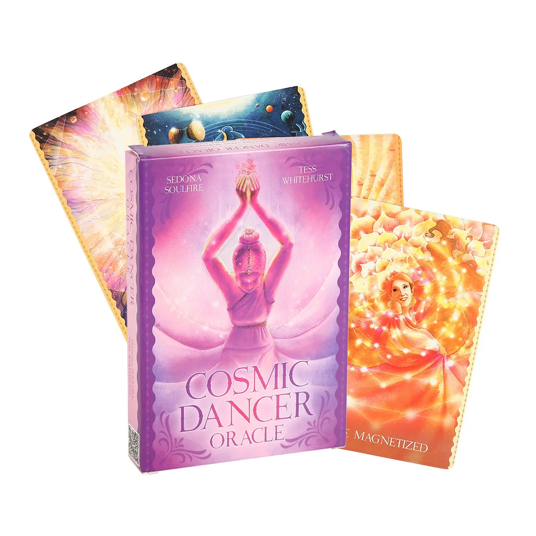 44pcs Cosmic Dancer Oracle Cards English Version Board games tarot deck