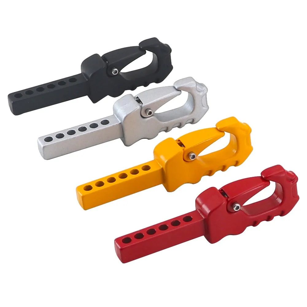 

Металлический крюк для прицепа с дистанционным управлением, соединительная муфта для 1/10 радиоуправляемого гусеничного автомобиля Trax/as Trx4 Bronco Rc4wd Axial Scx10 Jimny Redcat Yikong Rgt