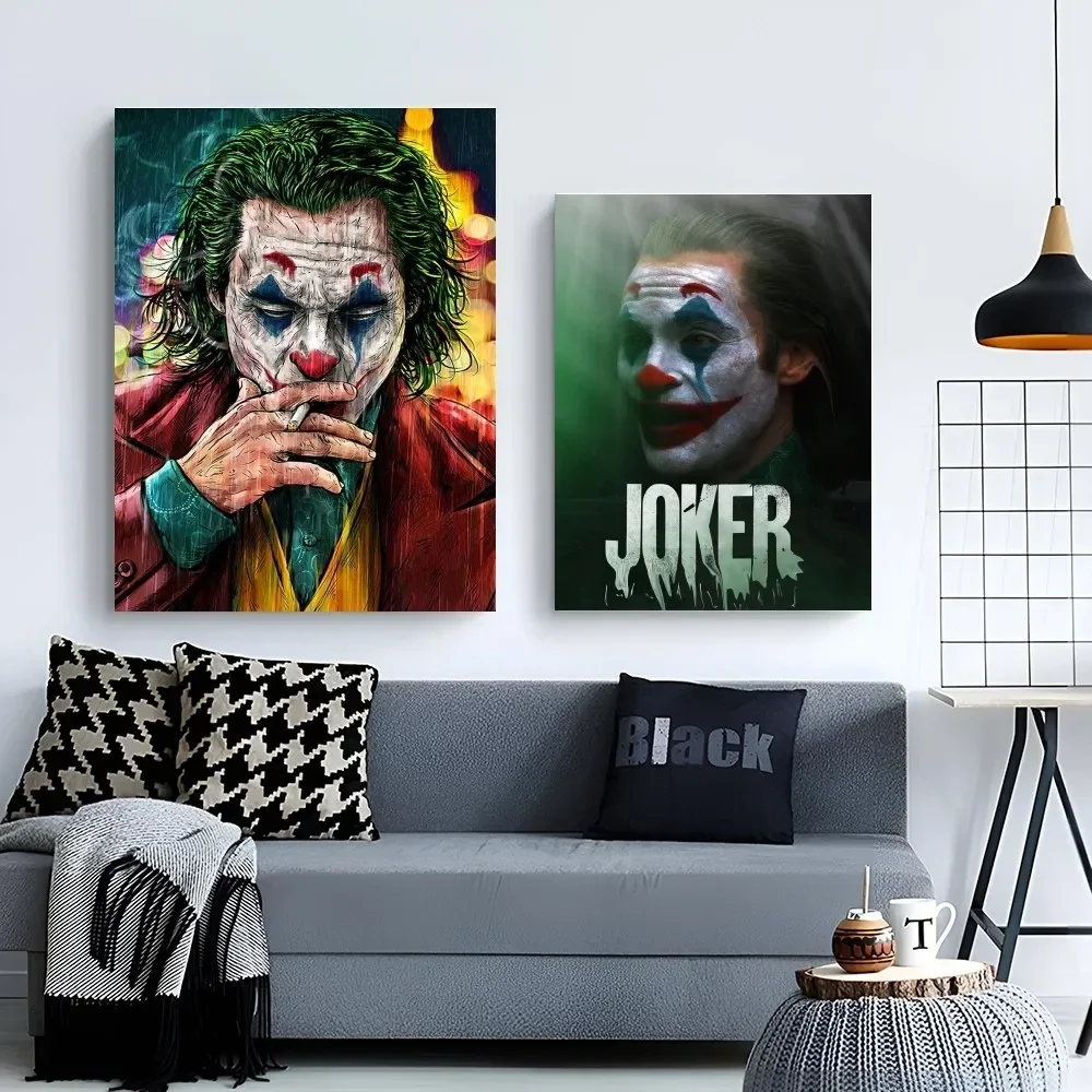 1pc Joker Poster Paper Print Home Bedroom ingresso Bar Cafe Art Painting Decoration