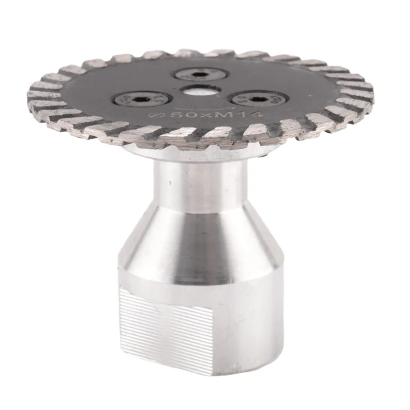 

A53Q-10Pcs 50 мм M14 Алмазная пила с диафрагмой со съемным гравировальным и режущим диском, подходит для гранитного песчаника