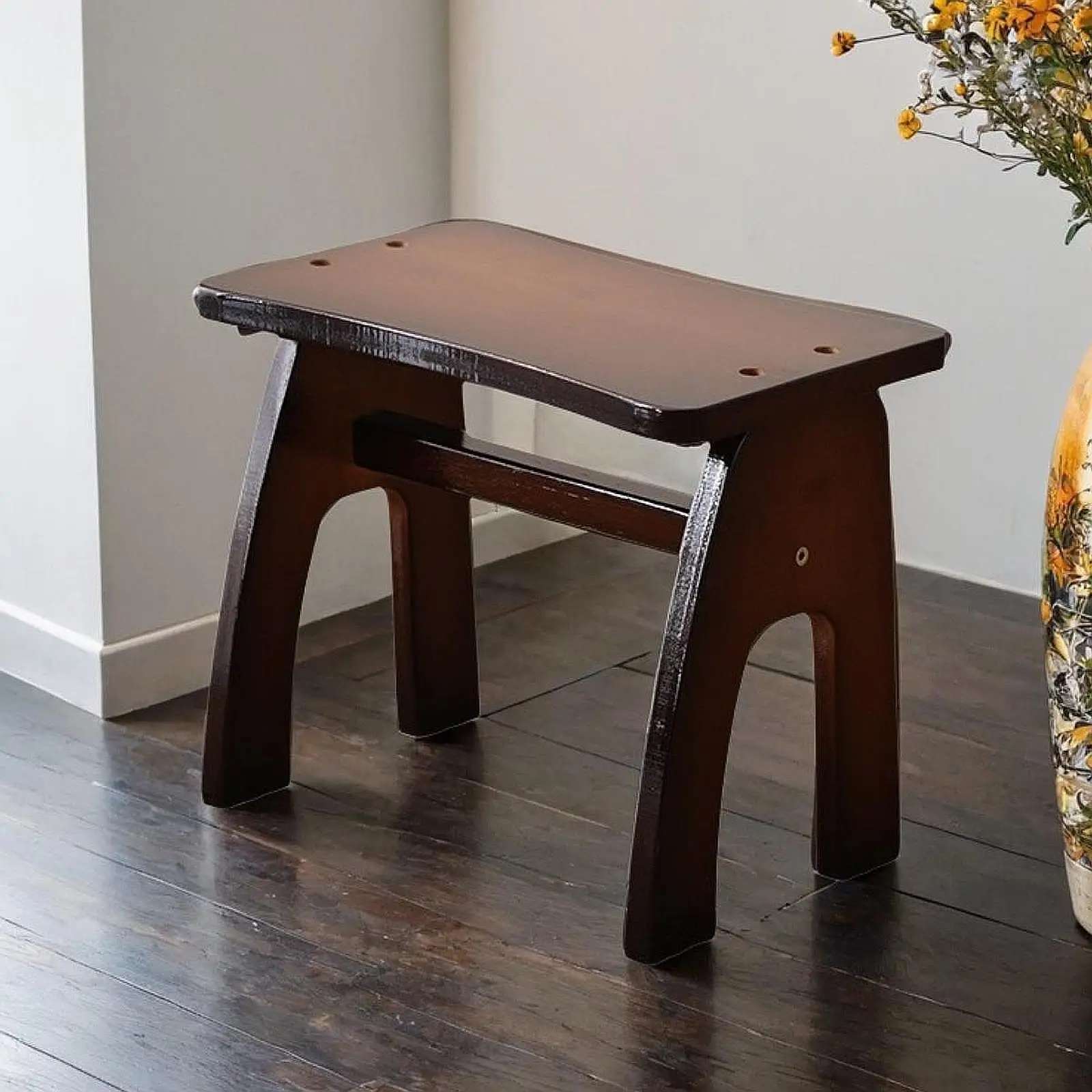 Wood Stool Multipur…