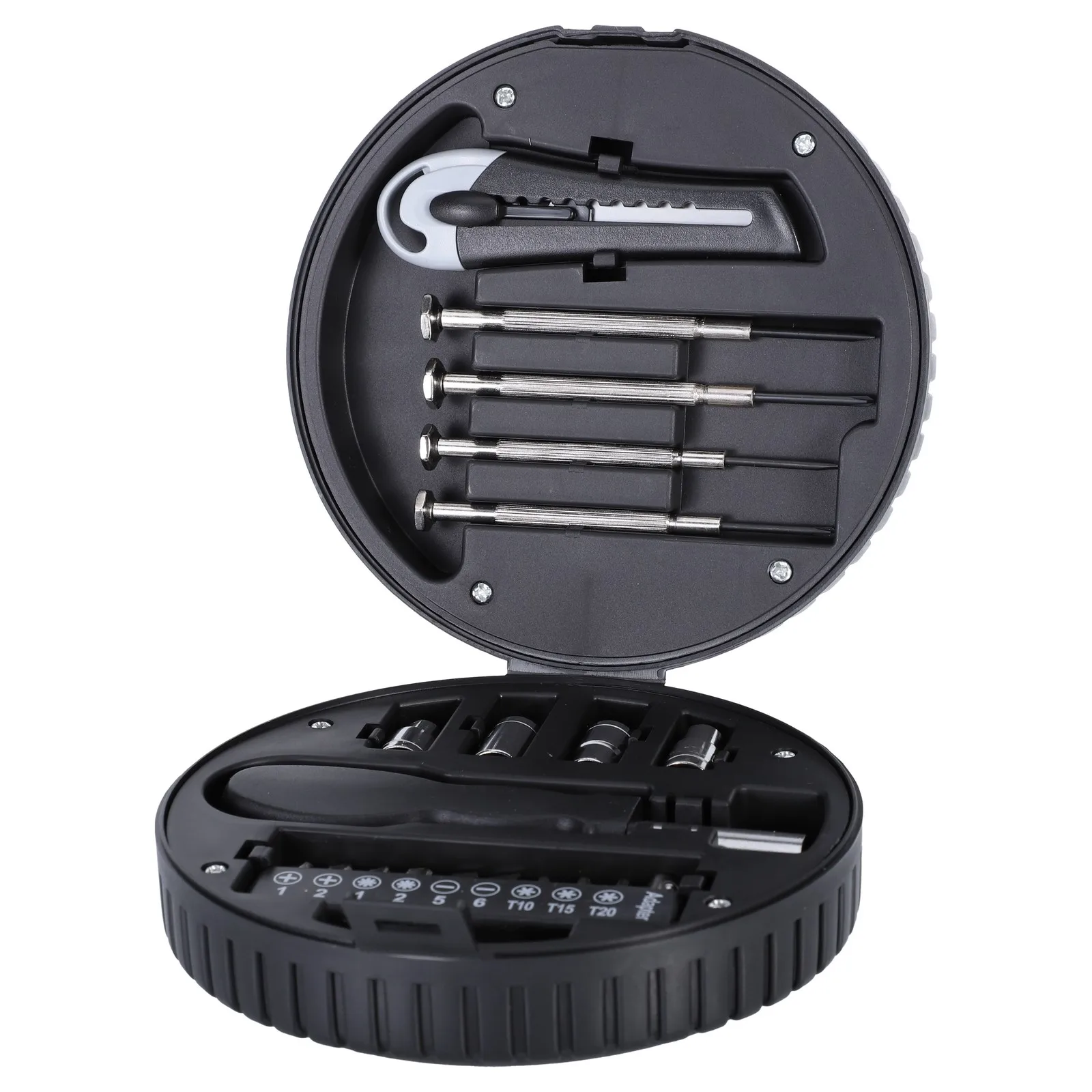 

1Set Wheel Tire Tool Kit Multi Function Toolbox Household Hand Tools Set Home Repair Supplies Kit for Mechanics Repair Work