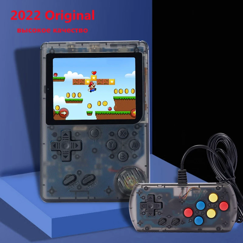 2022 Portable Mini Handheld Video Game Console 8-Bit 3.0 Inch Color LCD Kids Color Game Player Built-in 168 hot games