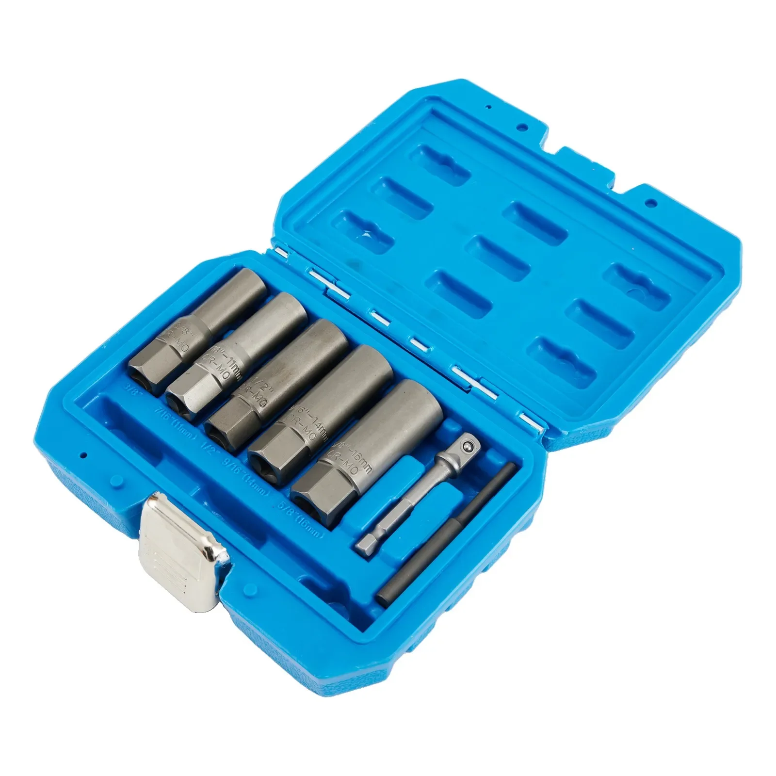 

3 8-5 8 Inch Wrench Nut Bolt Extractor Garage Tool Workshop Equipment Deep Design Long Studs Reverse Type Thread