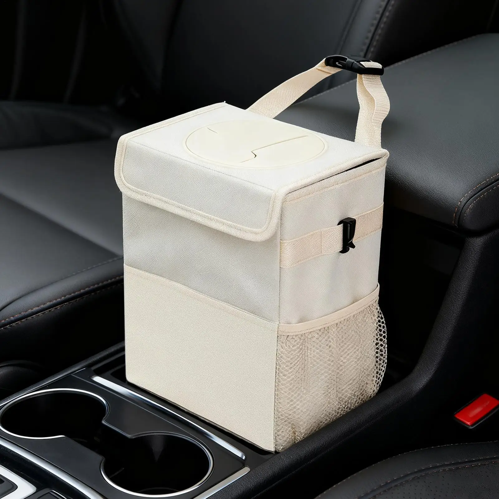 

Car Trash Bin Leakproof Interior Organizer Bag Vehicle Trash Can For Truck SUV Road Trips Weekend Outings Vacation Outdoor