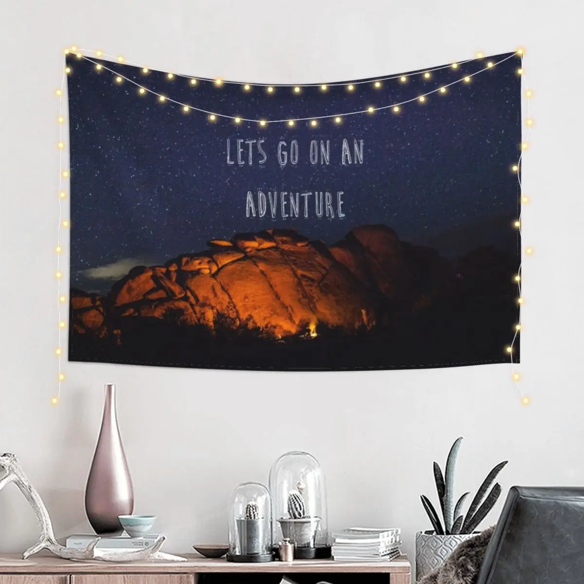 

Lets Go On an Adventure Tapestry Home Decoration Wall Mural Decoration Room Tapestry