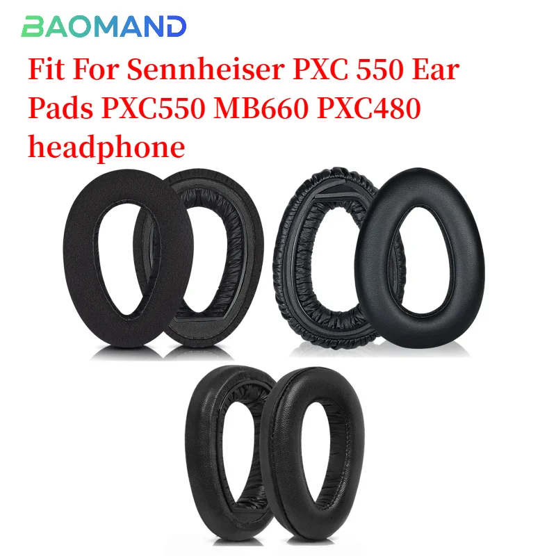 

Replacement Ear pads Fits for Sennheiser PXC 550 Ear Pads PXC550 MB660 PXC480 Headphones Ear Cushions Earpads headset