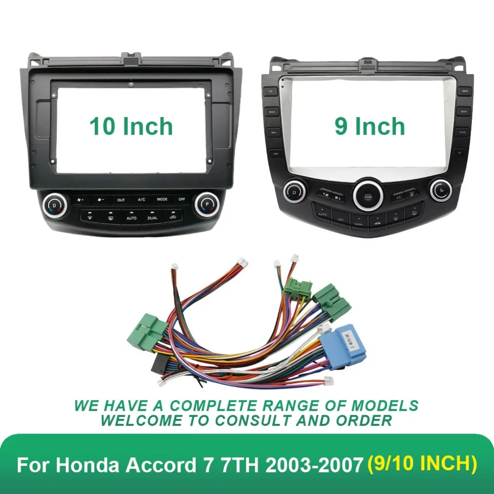 

Radio Stereo Fascia Retrofit Frame Car Frame Radio Frame Car Dashboard Accessories for honda Accord 2004