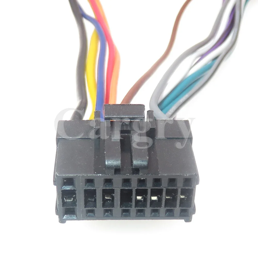 1 Set 16 Pin AC Assembly ISO Cable Plug 962191-1 106455-4 106455-3 Car Audio Stereo Radio Socket Universal Accessory for Pioneer view 2