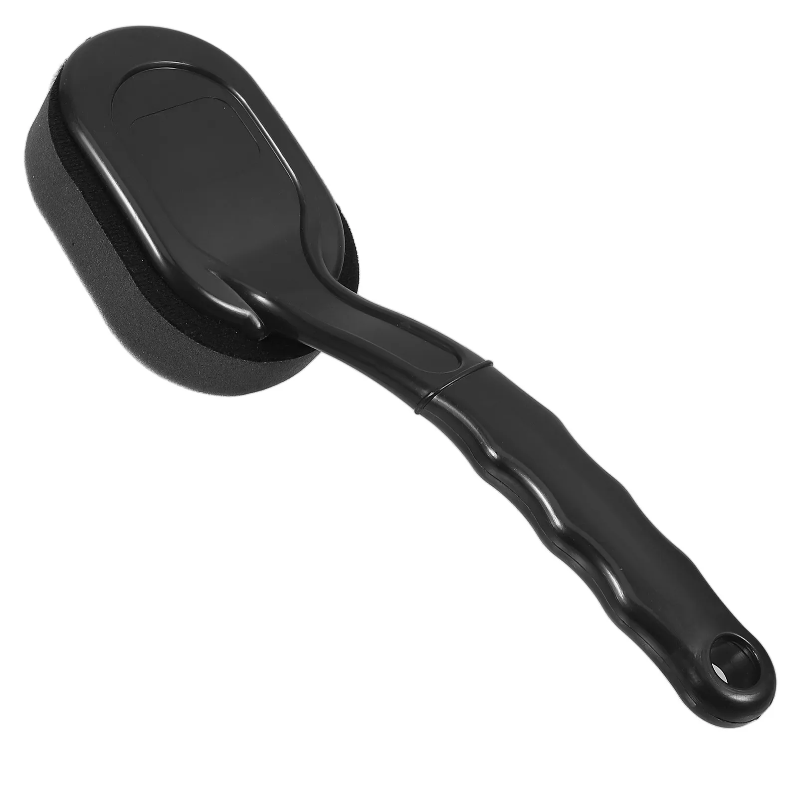 Wheel Brush for Car Detailing Tire Shine Brush with Comfortable Replaceable Handle Tire Dressing Cleaner Rim Scrubbing Tool