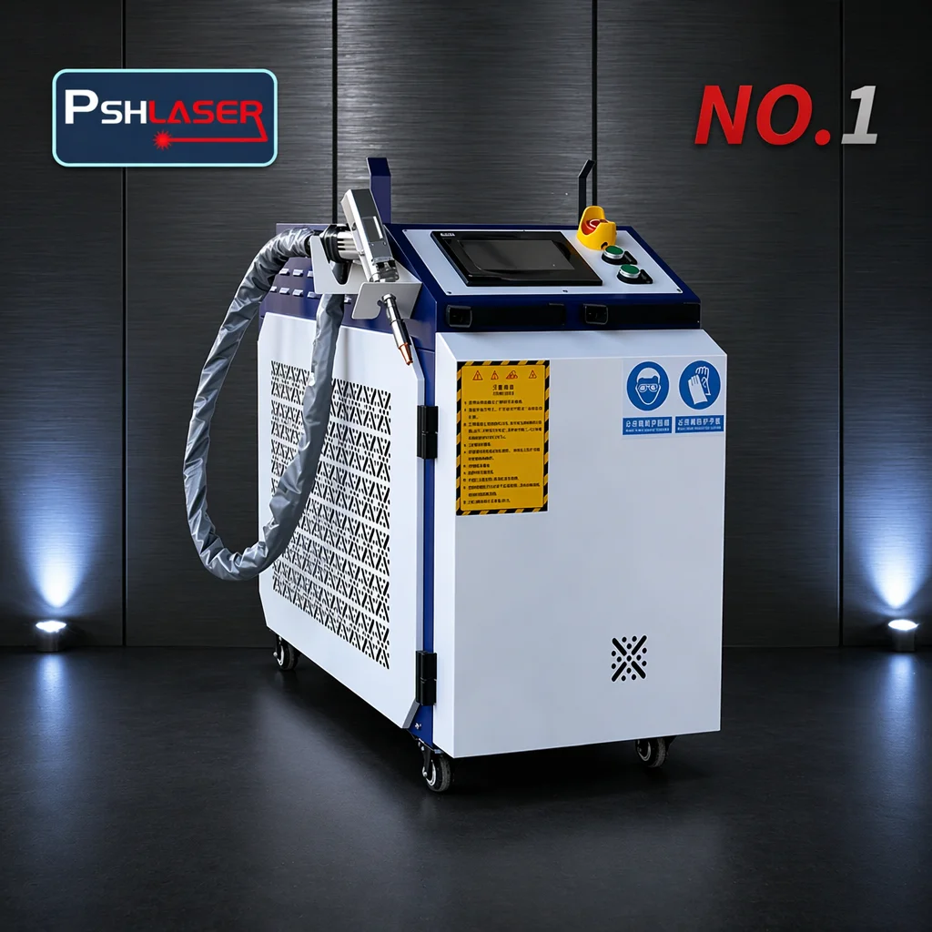 Compact Handheld Fiber Laser Welder 1000W 1500W Space Saving For Small Workshop