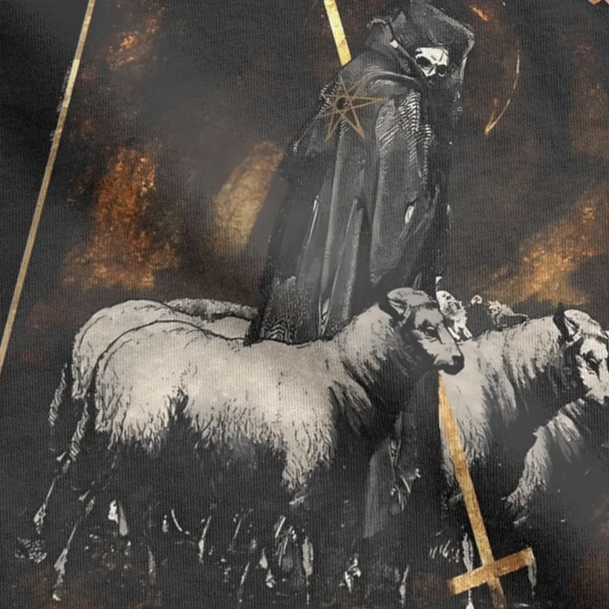 Lorna Shore Aldrich T Shirts Men's 100% Cotton Vintage T-Shirts O Neck Black Band Tee Shirt Short Sleeve Clothing Printing image 5
