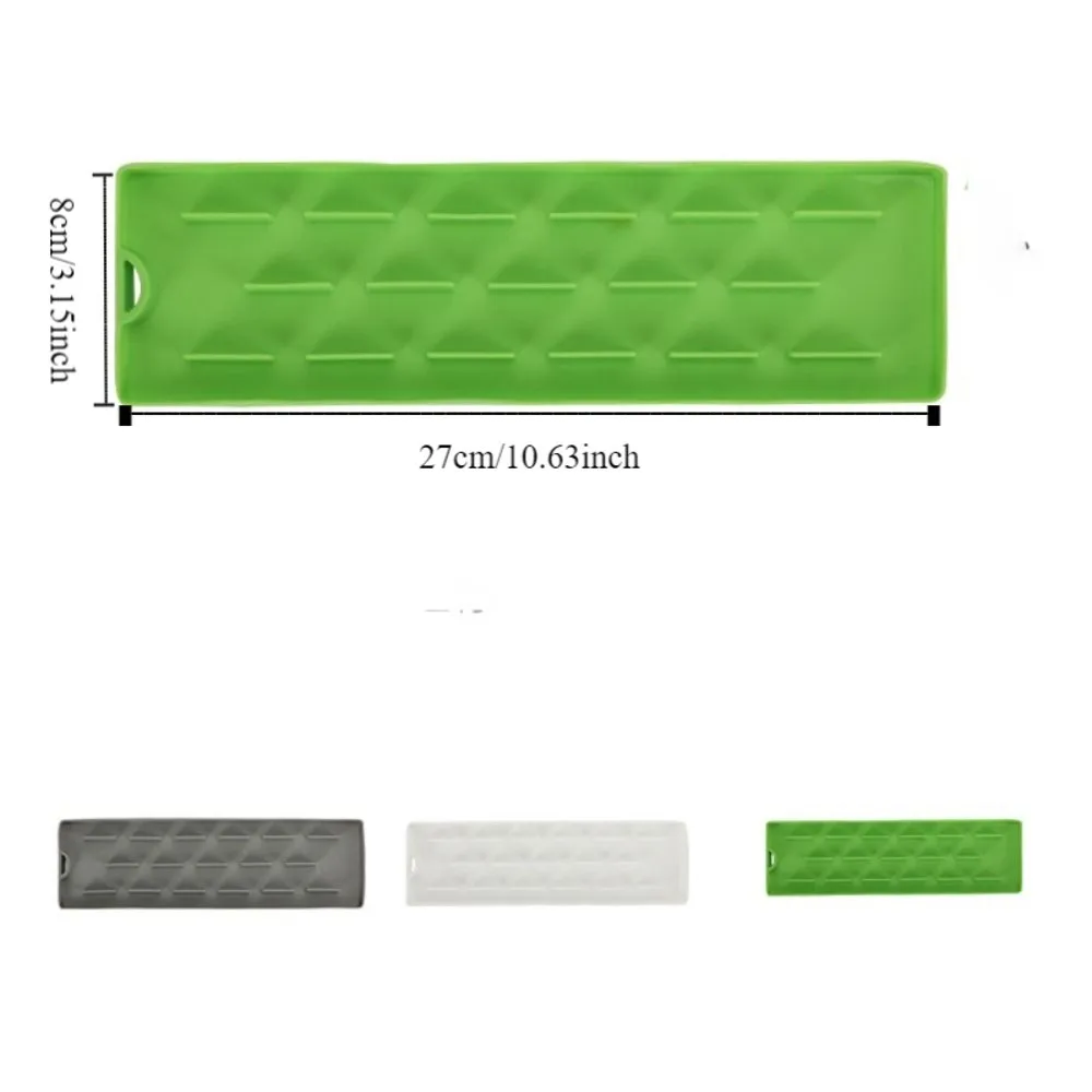 3pcs Multi-Purpose Flexible Pot Lid Storage Mat Heat-Resistant Durable Non Slip Mat Household Silicone Mat Organizer Kitchen