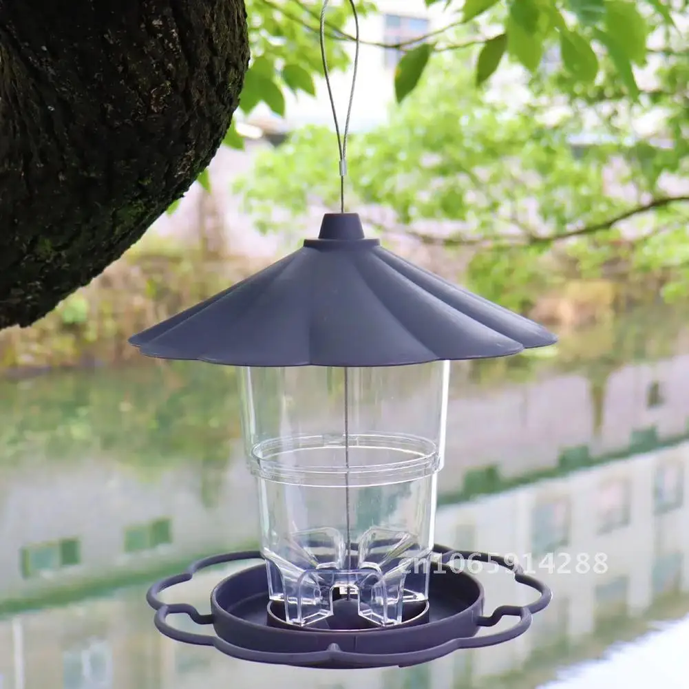 

Bird Feeder for Outdoor Squirrel Proof Metal Home Birdfeeder Tree Garden Outside Wild for Yard Decoration Ornaments Hanging