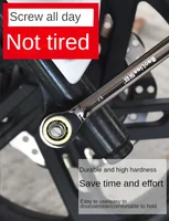 Universal Adjustable Torx Wrench 8-22mm Ratchet Spanner for Bicycle Motorcycle Car Repair Mechanical Tool 5