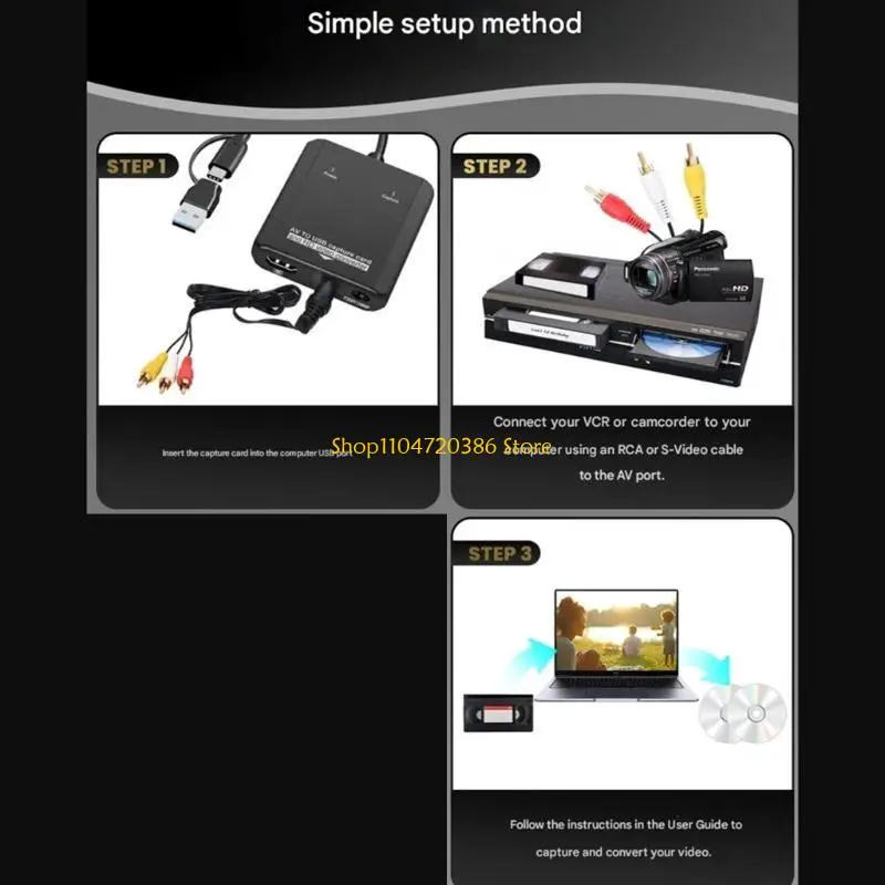بطاقة محول K0EA تدعم مخرجات الشاشة الكاملة للأجهزة التناظرية المتعددة #5