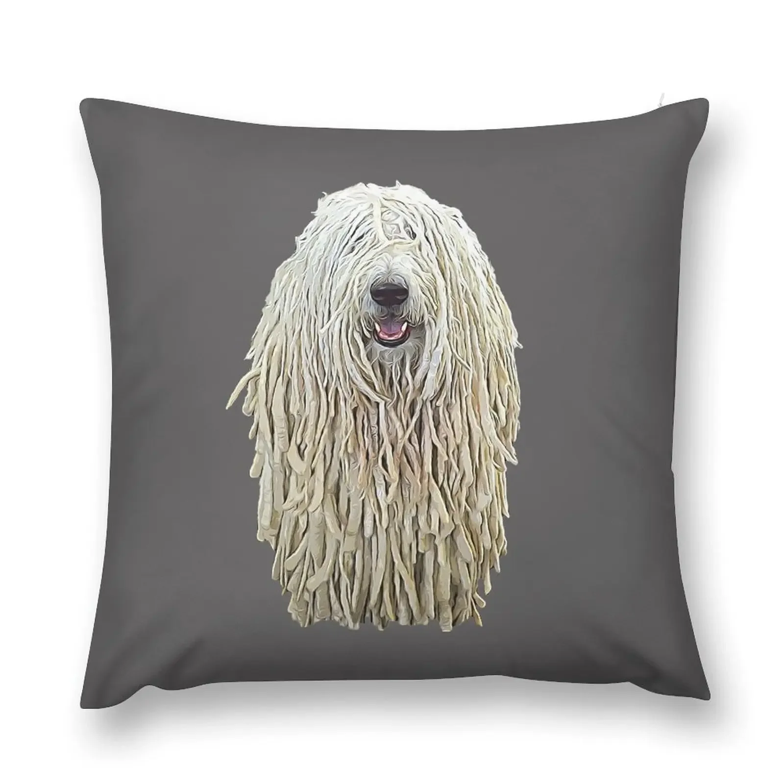 Komondor Dog Dreadlocks Throw Pillow luxury throw pillow covers Sofa Covers Decorative pillowcase pillow