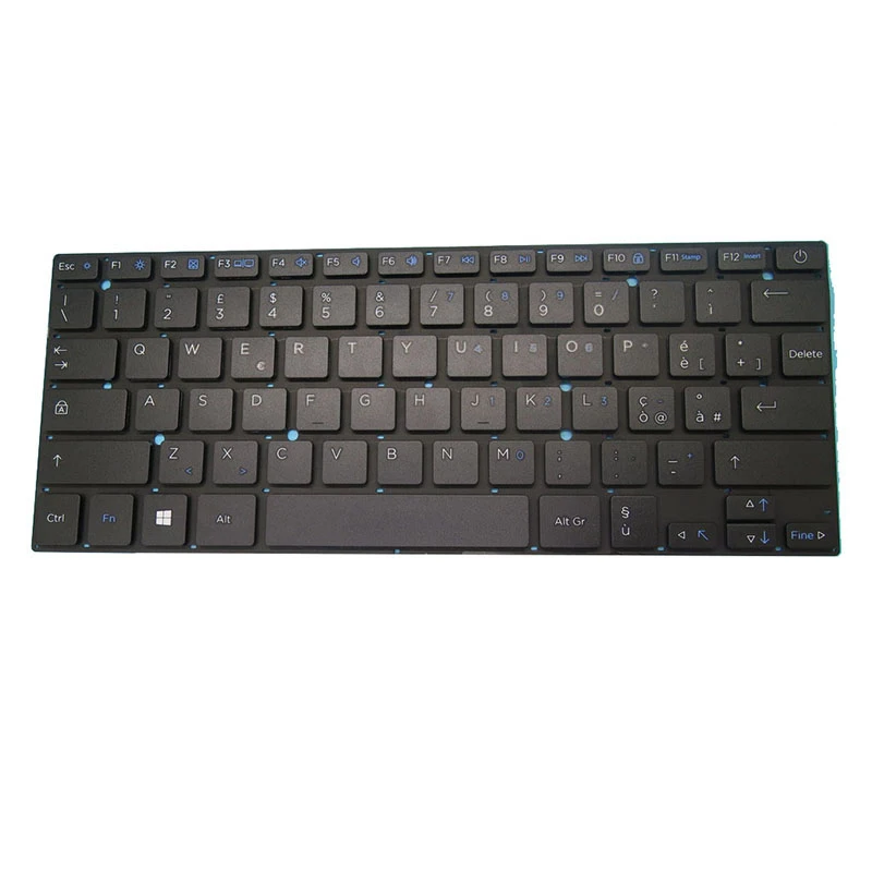 Laptop keyboard For BMAX MaxBook S14 United States US/Italian IT Black Without Frame