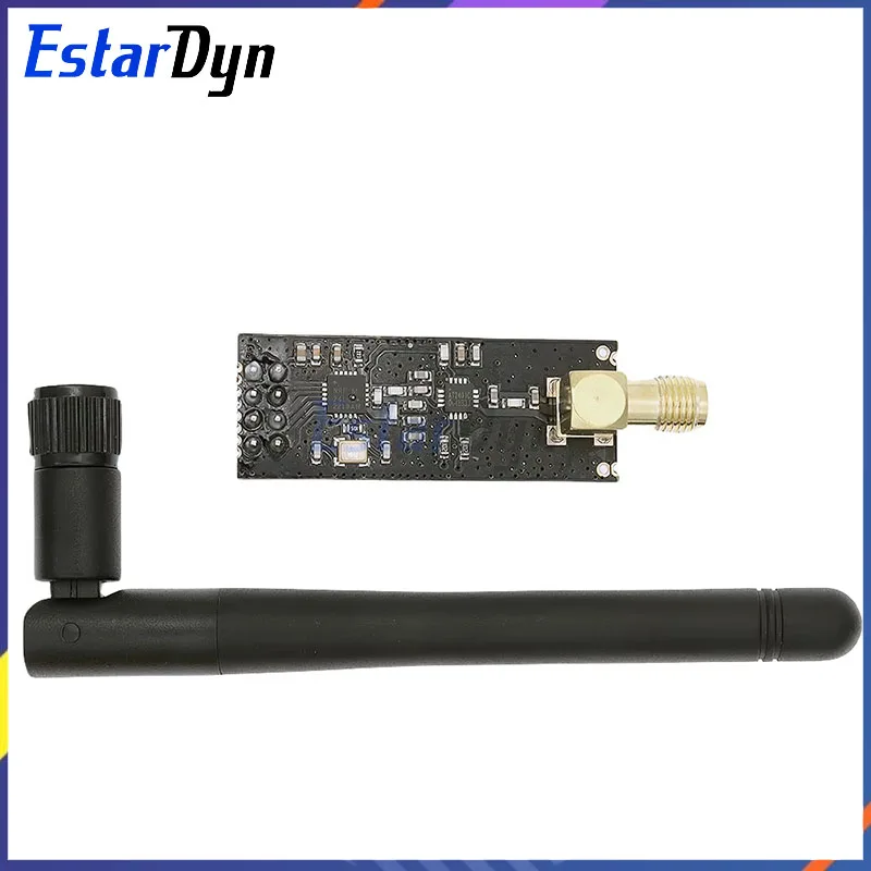 Estardyn NRF24L01+PA+LNA 2,4G Wireless-Modul 1100 Meter lange Distanz mit Antenne