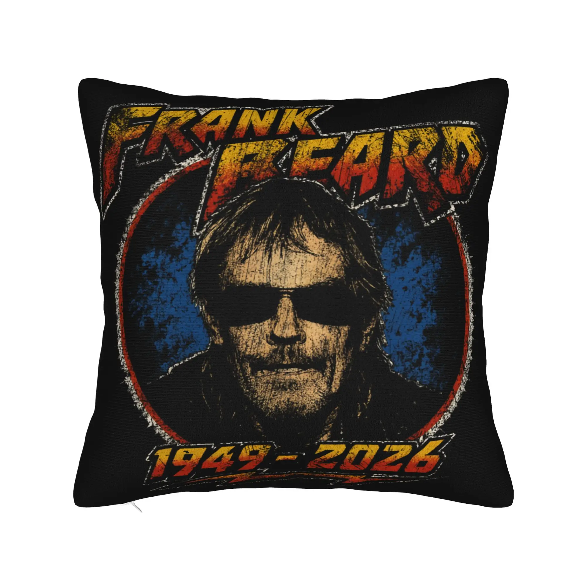 Decorative Pillowcases RIP Frank Beard Merch Chair  Pillow Case Cover Square Multiple Sizes
