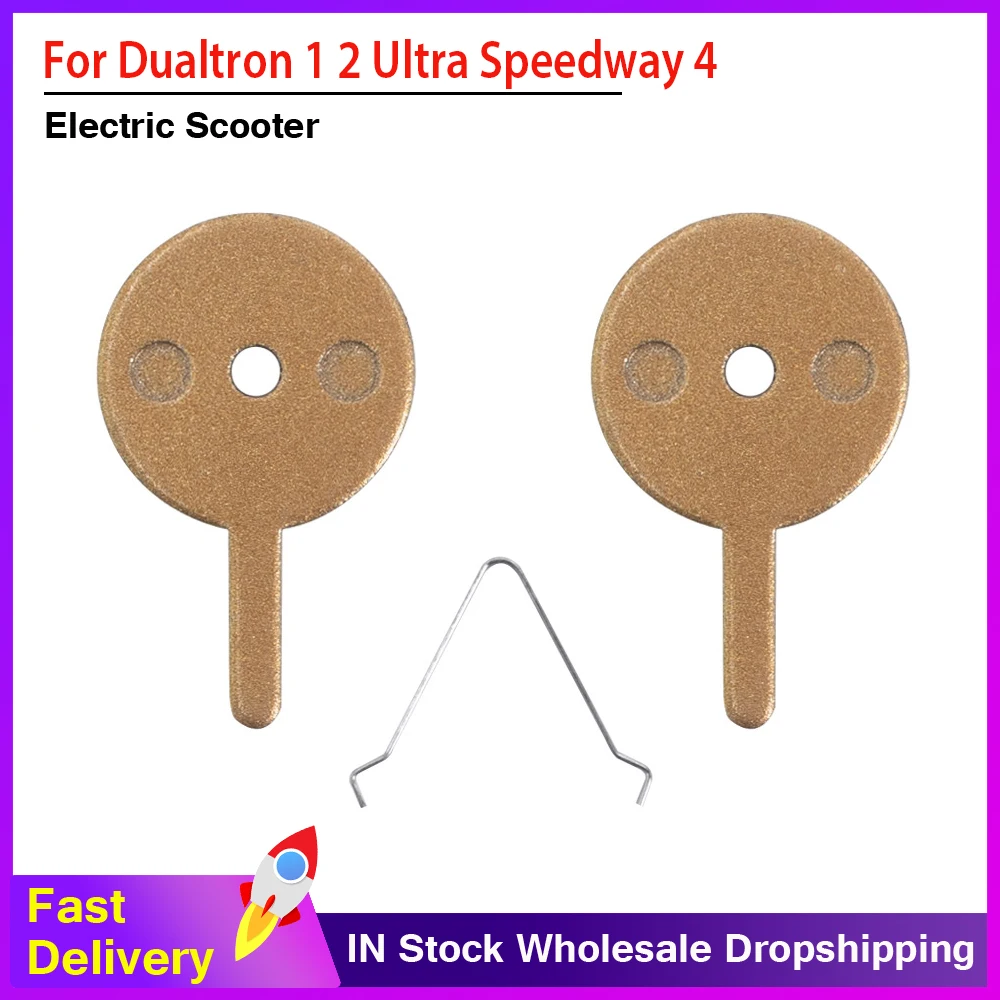 1pair Composite Ceramics Disc Brake Pads for Dualtron 1 2 Ultra Spider Speedway 4 5 Electric Scooter Disc Brake Pad Spare Parts