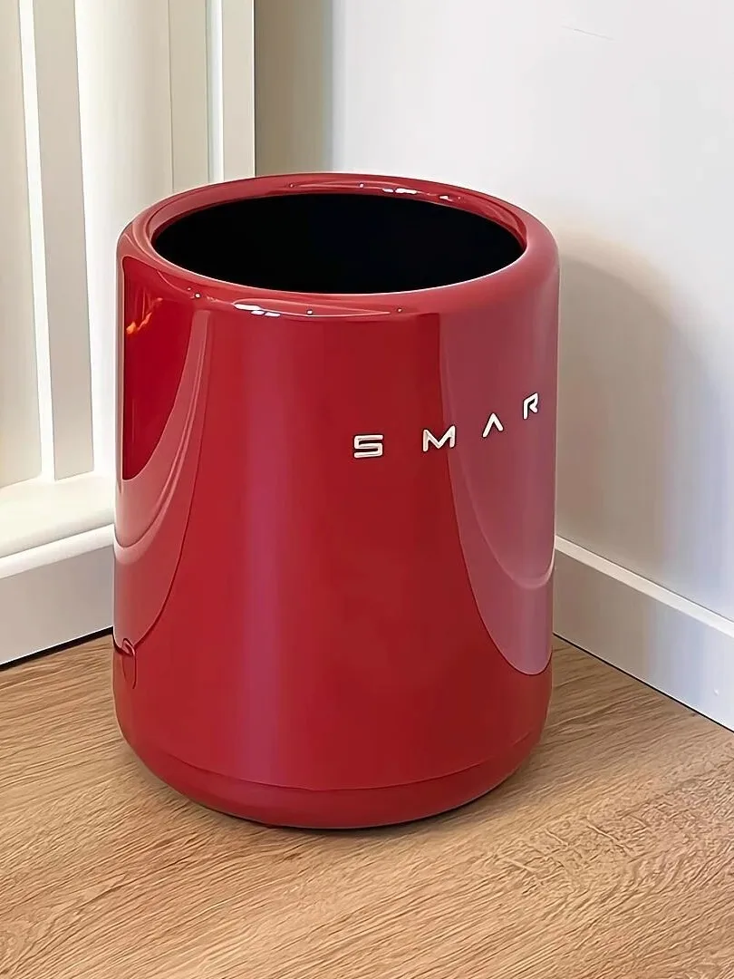 

Ретро-корзина для хранения красного цвета, большая, 2 л, без крышки, для дома, спальни, кухни, гостиной, высококачественная, с элегантным дизайном