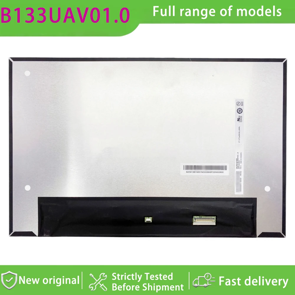 B133UAV01.0 13.3 Inch Wuxga 16 10 Aspect Ratio Ips Grade Lcd Display Panel Matte Non-touch  for Laptop Assembly Replacement