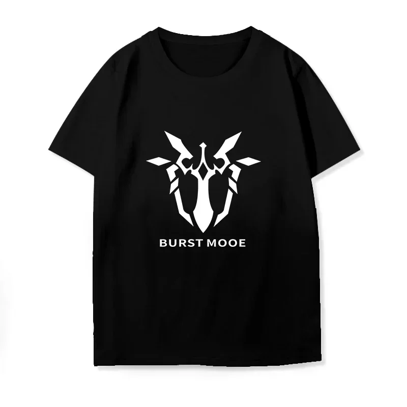 Game Honkai Impact 3 T Shirt Summer Casual Loose Unisex Tops Hipster Streetwear Short Sleeve T-shirt Game Fans Otaku Cosplay Tee