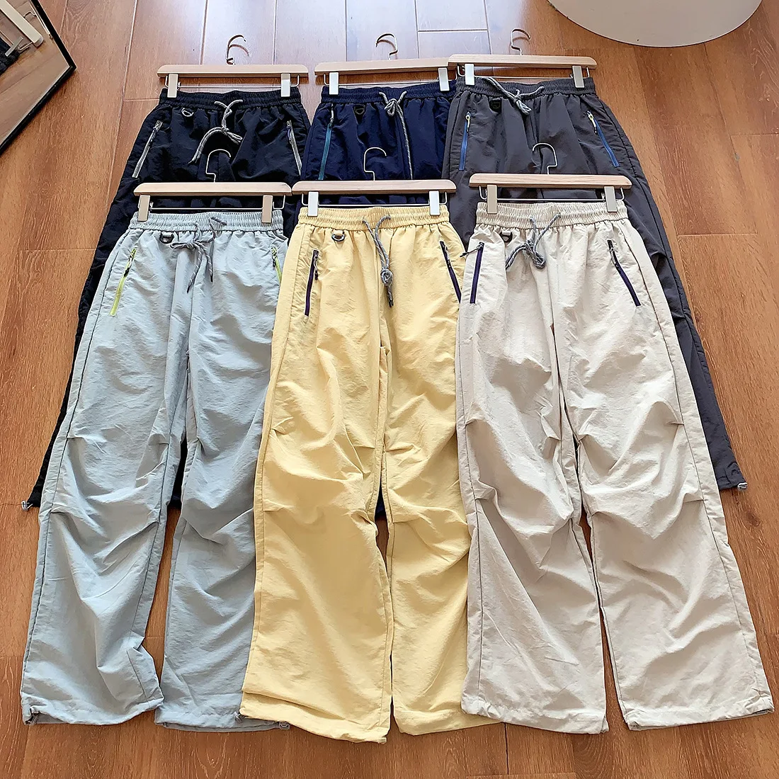 

Women Hiking Pant Autumn Outdoor Camping Climbing Paratrooper Pants Elastic Waist Breathable Trekking Cargo Trousers