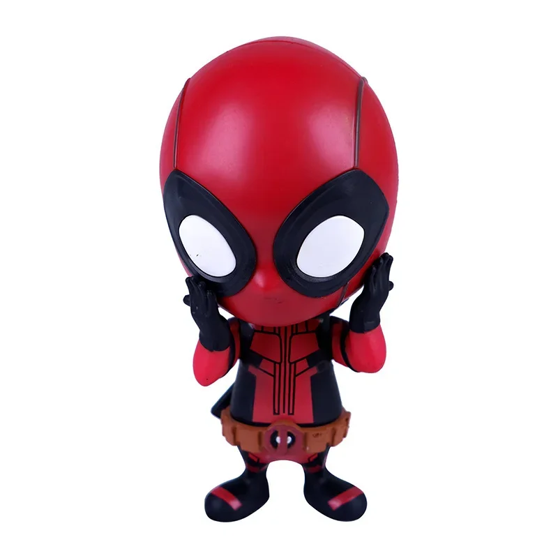 Hot Selling Marvel Deadpool Creatief Figuur Cartoon Rond Schattige Auto Decoratie Kamer Decoratie Geschenken Fabrikanten Groothandel