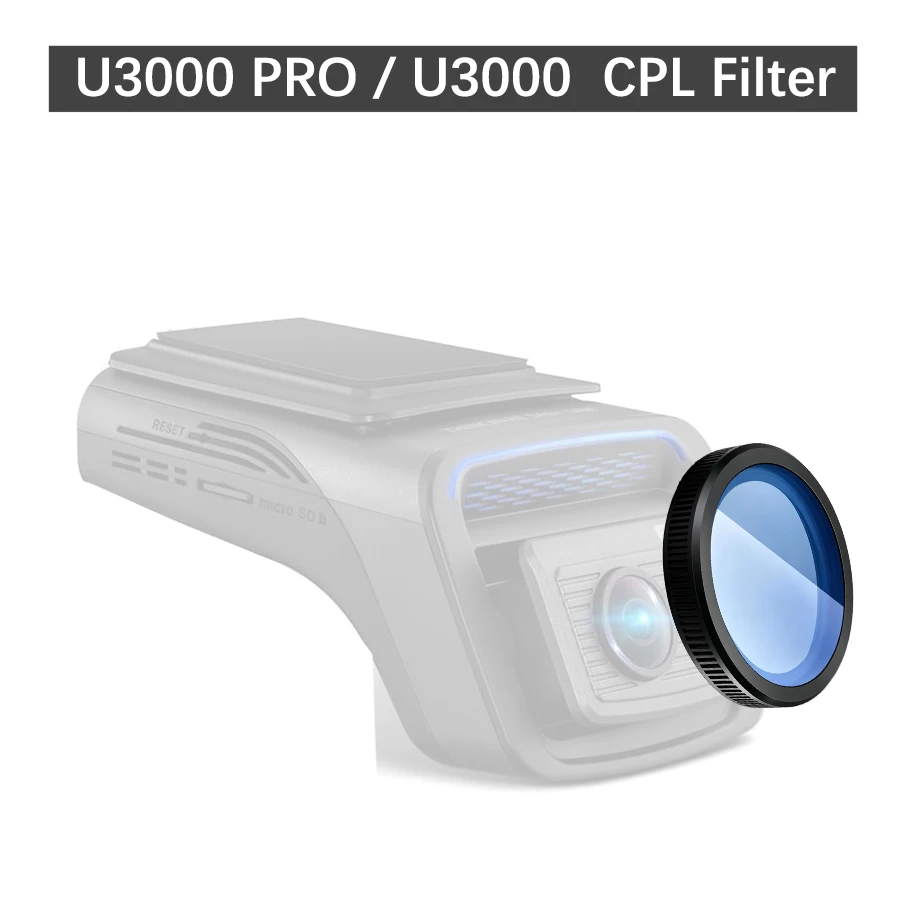 for THINKWARE U3000 PRO / U3000 Reduce Glare Reflect CPL Filter