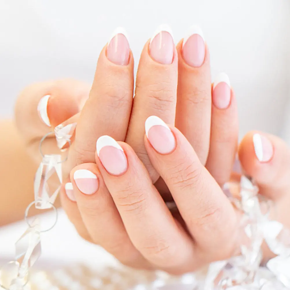 

1000 шт. прозрачных накладных ногтей с полным покрытием, разных размеров, легко наносятся и снимаются, для ежедневного использования женщинами