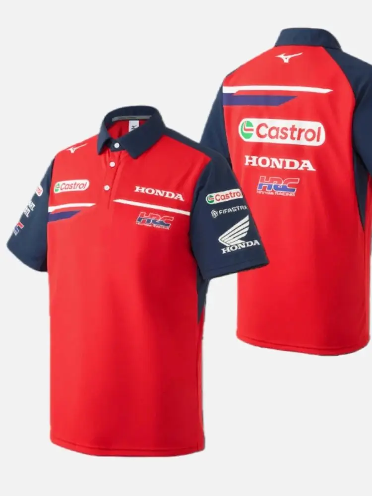 AliExpress Honda HONDA 2026 MOTOGP POLO, HONDA IndyCar 2026 POLO, Outdoor Sports Motorcycle Cycling Uniform