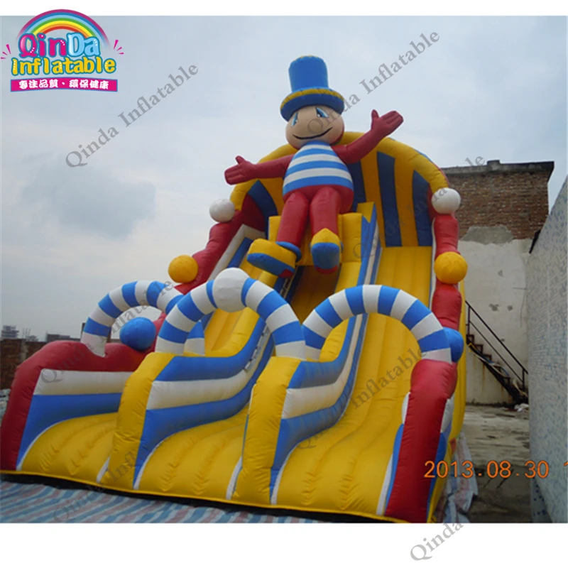 2017 Outdoor Playhouse Water Slide,Inflatable Slide,Trapaulin Pvc Slide Sandal,Toy Market Guangzhou China