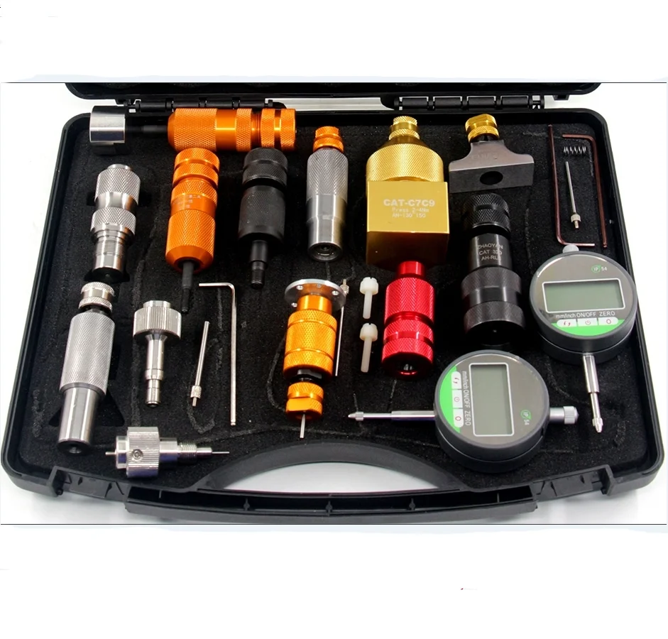 13pcs/set Common Rail Injector 320D C7 C9 EUI Repair Tools  injector valve measuring tools sets