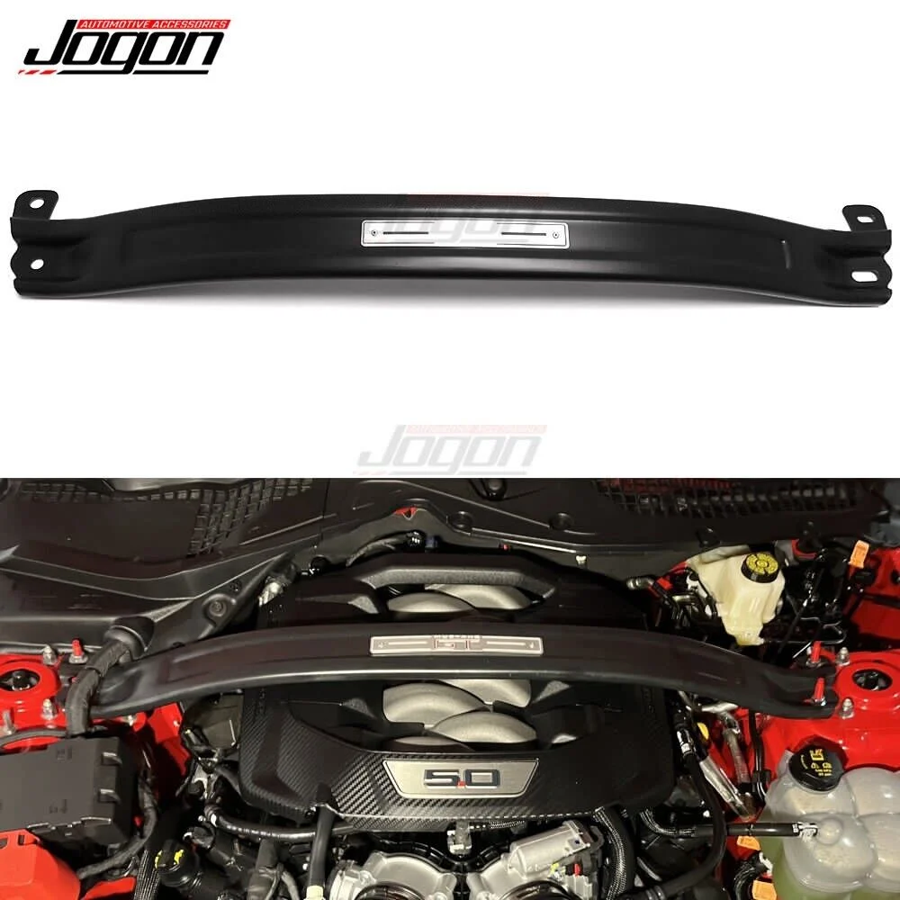 For Ford Mustang Dark Horse Coupe 5.0L GT Convertible 5.0L 2015-2024 Front Upper Stabilizer Strut Bar Engine Strut Decoration