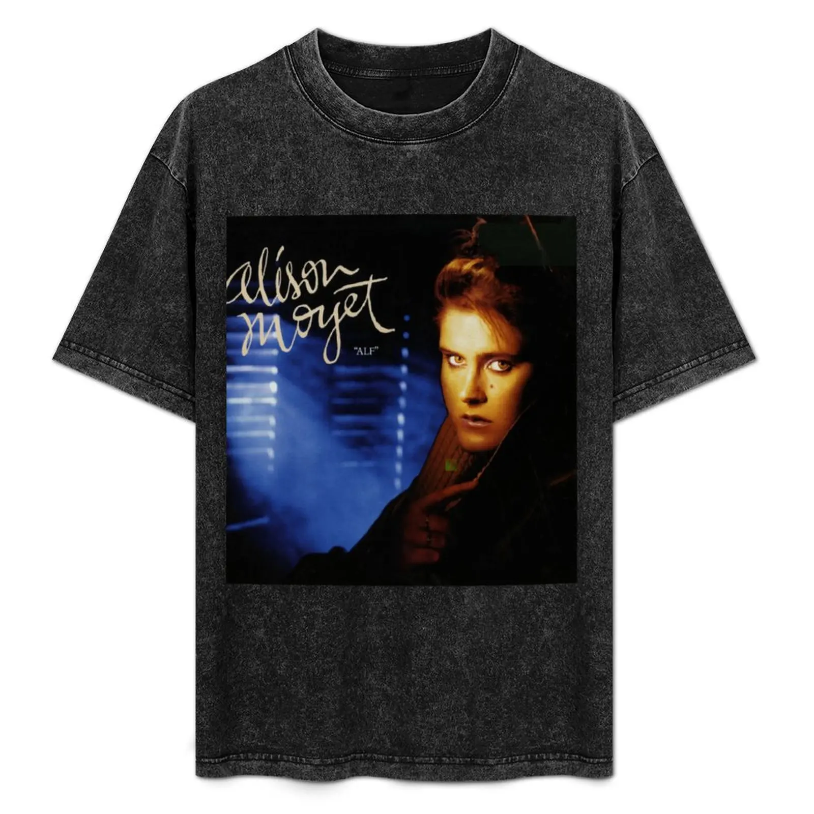 

ALISON MOYET ALF T-Shirt Large Size Basic Casual T-Shirt