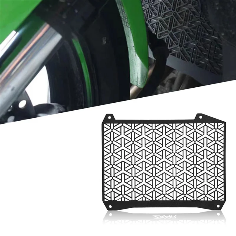 

-A95Z Motorcycle Radiator Grille Radiator Grille For KAWASAKI ZX-4R ZX-4RR Radiator Protector Cover Motorcycle Accessories