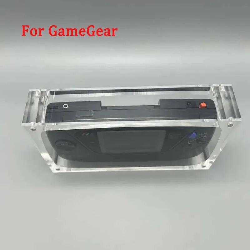 

High Transparency Acrylic display box magnetic suction cover console storage box For SEGA Game Gear For GG Game Console Shell