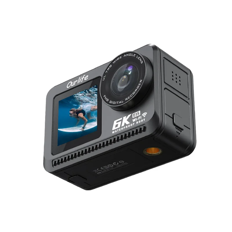 

Ultra HD 8K 6K 4K новейшая водонепроницаемая спортивная камера Full HD Wi-Fi экшн-камера для приключений на открытом воздухе
