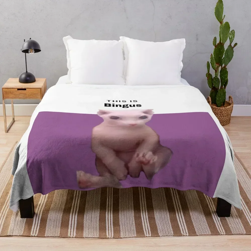 

This is Bingus Throw Blanket Soft Bedroom Blanket for Night Sleeping