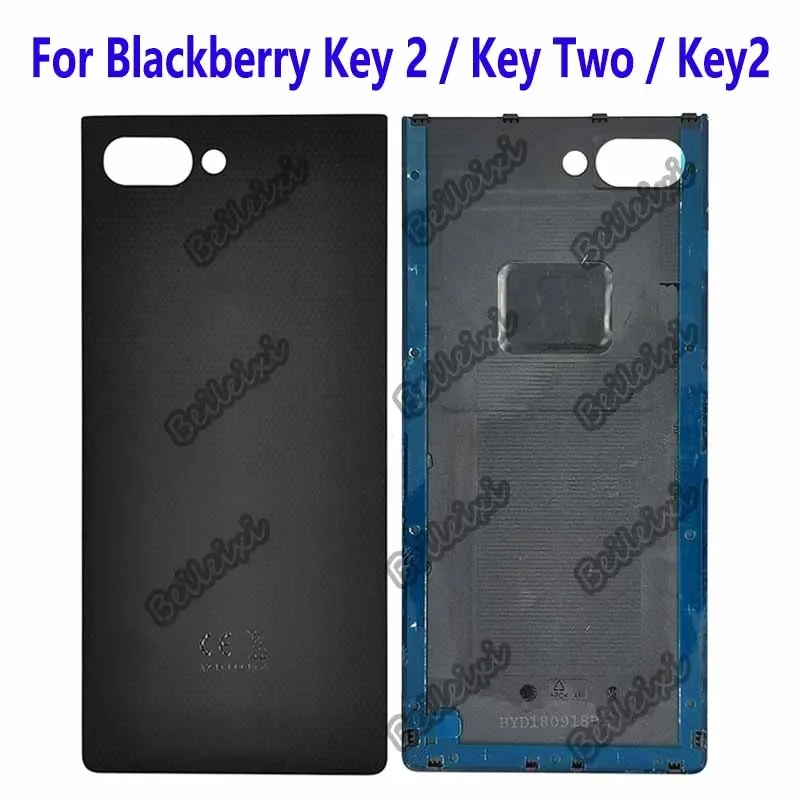 For Blackberry Key 2 Key2 BBF100-1 Battery Back Cover Rear Door Housing Case For Blackberry Key Two BBF100-2 Durable Back Cover