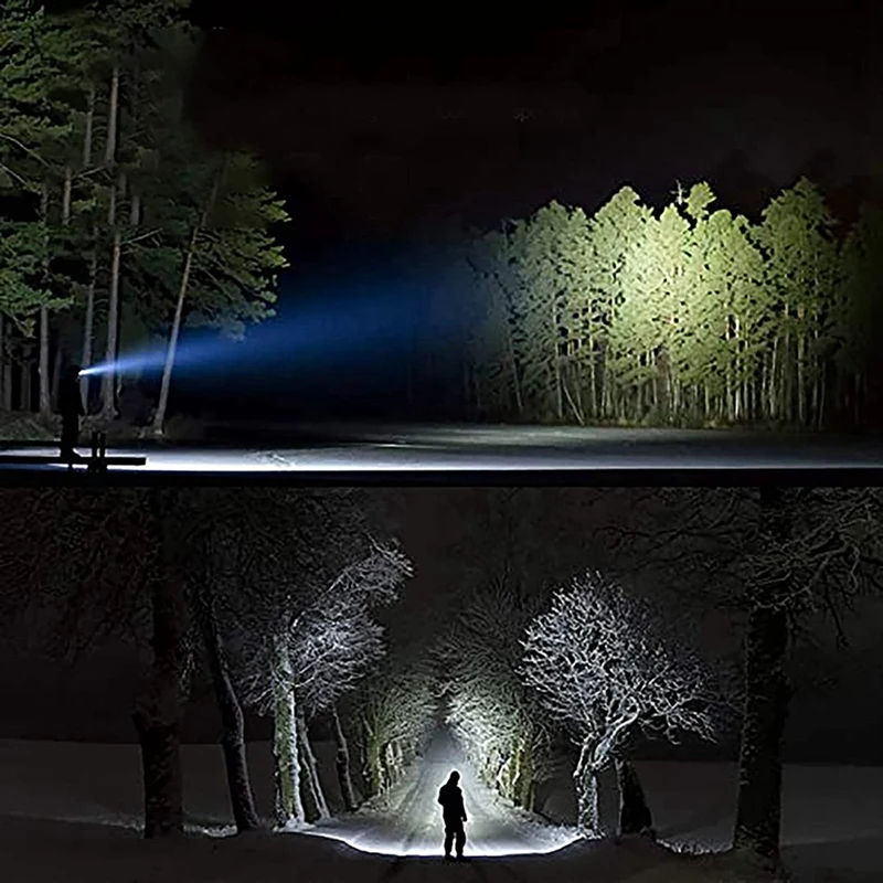 Mini linterna LED de alto Lumen, con zoom, resistente al agua, pequeña linterna LED de bolsillo, 1 unidad