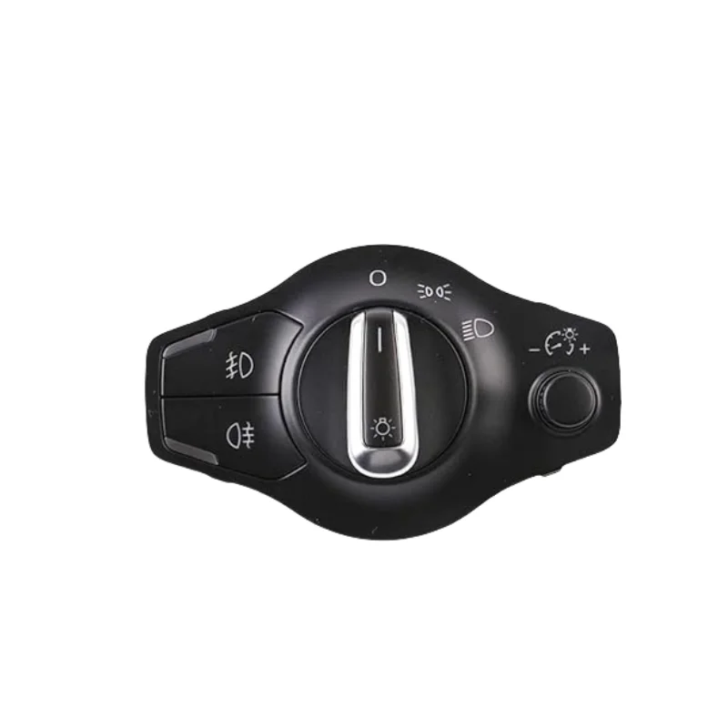 New Chrome Headlight Fog Light Switch Control 8K0 941 531 AR For Audi A4 Allroad Quattro A5 S5 Cabriolet Q5 A4 Avant 8K0941531F