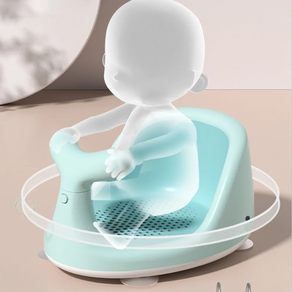 PP 베이비 샤워 의자 미끄럼 방지 할로우 아웃 시트, 욕조 시트, 흡입 컵 디자인, 고래 모양 미끄럼 방지 목욕 의자, 베이비 샤워, 신제품
